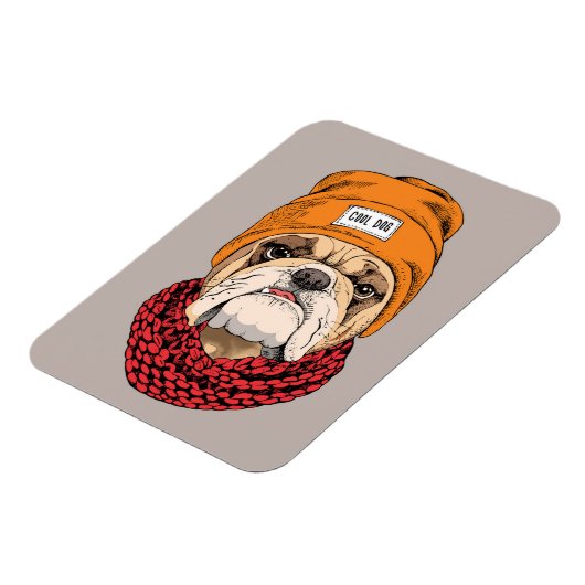Cool Bulldog Magneet (Linkerzijde)