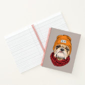 Cool Bulldog Notitieboek (Binnen)