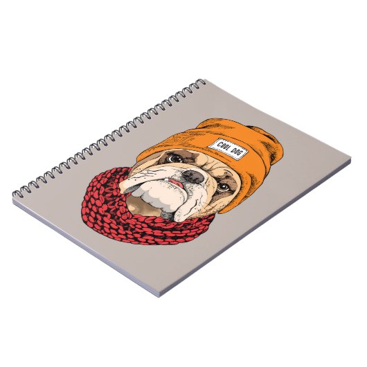 Cool Bulldog Notitieboek (Linkerzijde)