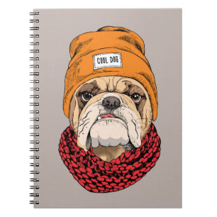 Cool Bulldog Notitieboek
