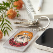 Cool Bulldog Sleutelhanger (Voorkant Rechts)