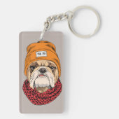 Cool Bulldog Sleutelhanger (achterkant)