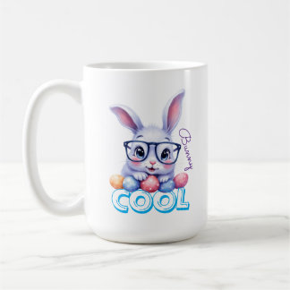 Cool Bunny Easter Personalized Koffiemok