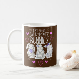 Cool Bunny Rabbit is een meisje dat van Bunnies ho Koffiemok