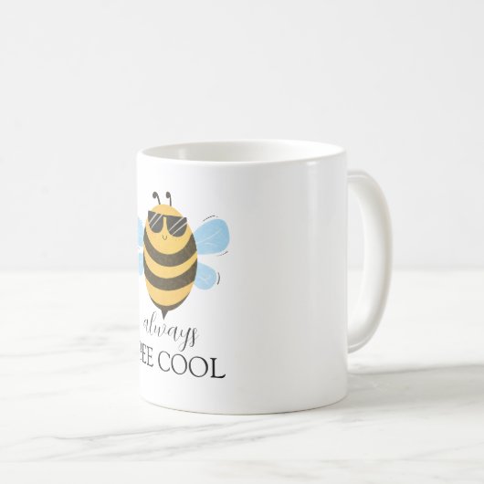 Cool Buzz Vibes Koffiemok (Voorkant rechts)