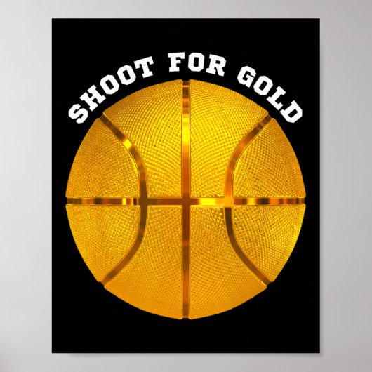 Cool Bysketbyll MVP Player Award Winnaar Team Mann Poster (Voorkant)
