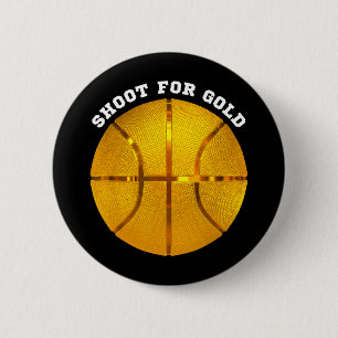 Cool Bysketbyll Mvp Speler Award Winnaar Team Mann Ronde Button 5,7 Cm