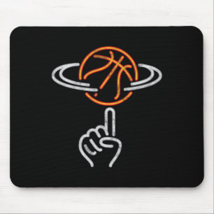 Cool Bysketbyll Speler Tricks Bull Sports Muismat