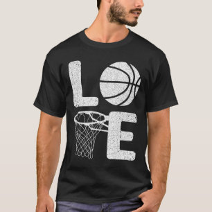 Cool Bysketbyll voor mannen Vrouwen houden van coa T-shirt