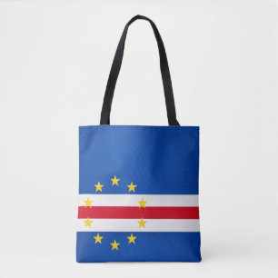 Cool Cabo Verde Flag Mode Tote Bag