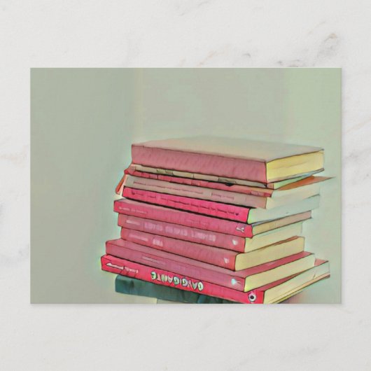 Cool cadeau voor boekenliefhebbers briefkaart (Voorkant)