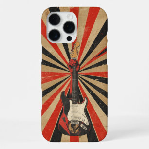Cool Cadeau voor Elektrische Gitarist Sovjetkunst iPhone 16 Pro Max Hoesje