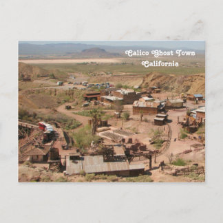 Cool Calico Ghost Town Briefkaart! Briefkaart