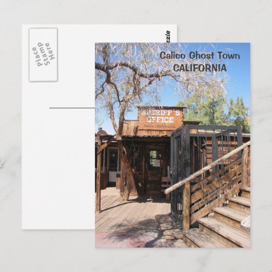 Cool Calico Ghost Town Briefkaart! Briefkaart (Voorkant / Achterkant)