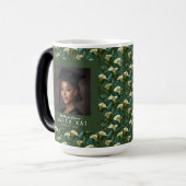Cool Calla-lelies Print Universiteit Magische Mok (Voorkant links)