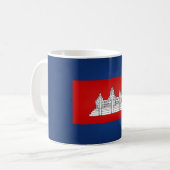 Cool Cambodian Flag Koffiemok (Voorkant links)