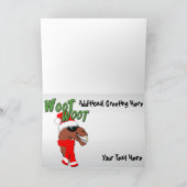 Cool Camel Hump Day Kerstmis Feestdagen Kaart (Binnen)