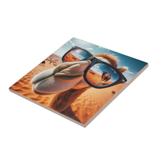 Cool Camel Keramische Tegel Tegeltje (Zijkant)