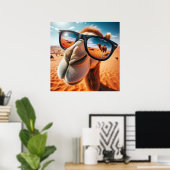 Cool Camel Poster (Thuiskantoor)
