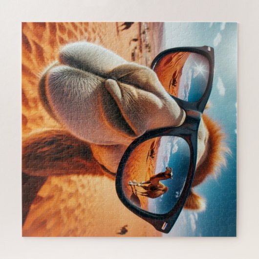 Cool Camel Puzzel (Horizontaal)