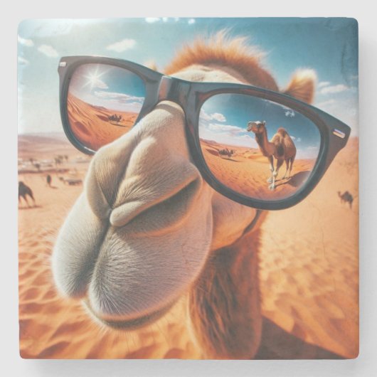 Cool Camel Stone Onderzetter (Voorkant)