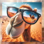 Cool Camel Window Cling Raamsticker (Vel 2)