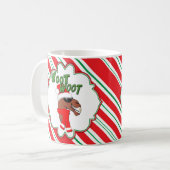 Cool Camel Woot Woot Hump Day Kerstmis Mok (Voorkant links)