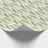 Cool Camo Alligators - naadloos patroon. Cadeaupapier (Hoek)