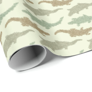 Cool Camo Alligators - naadloos patroon. Cadeaupapier