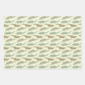 Cool Camo Alligators - naadloos patroon. Inpakpapier Vel (Voorkant 3)