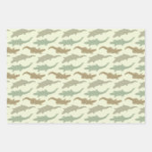 Cool Camo Alligators - naadloos patroon. Inpakpapier Vel (Voorkant 2)
