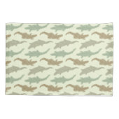 Cool Camo Alligators - naadloos patroon. Kussensloop (Achterkant)