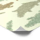 Cool Camo Alligators - naadloos patroon. Poster (Hoek)