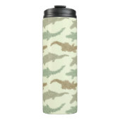 Cool Camo Alligators - naadloos patroon. Thermosbeker (Voorkant)