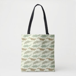 Cool Camo Alligators - naadloos patroon. Tote Bag