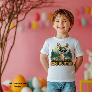 Cool Camo Herten Paaseieren Jager Jongens Kinder Shirts