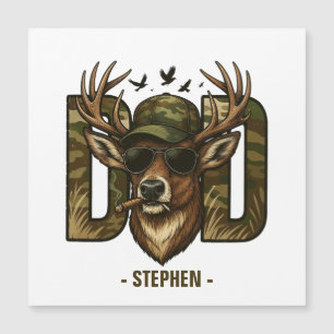 Cool Camouflage Dad – Herten met zonnebril