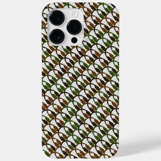 Cool Camouflage Hoofdtelefoon Ontwerp Audio Patroo Case-Mate iPhone Case (Achterkant)