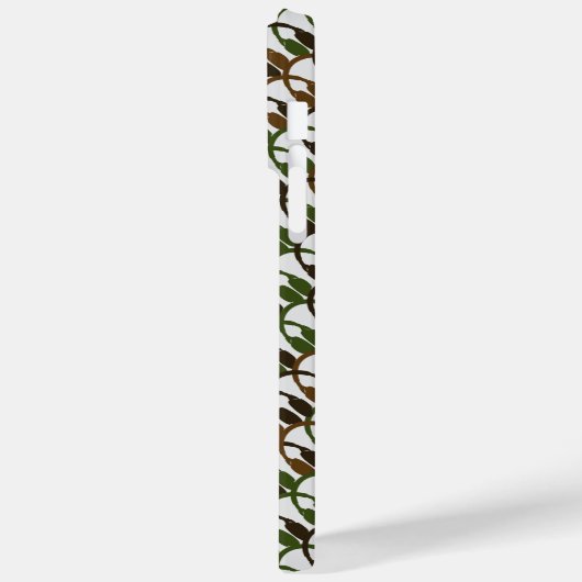 Cool Camouflage Hoofdtelefoon Ontwerp Audio Patroo Case-Mate iPhone Case (Achterkant / Links)