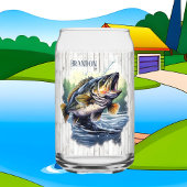 Cool camper Lake house vissen liefhebbers voeg naa Blikvorm Glas