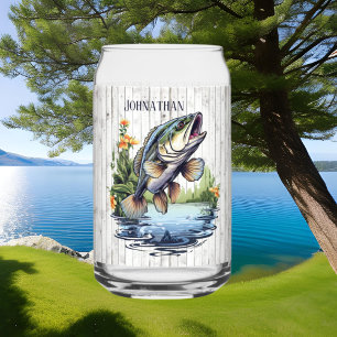 Cool camper Lake house vissen liefhebbers voeg naa Blikvorm Glas