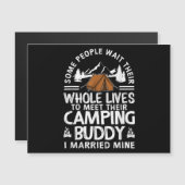 Cool Camping Buddies Gift for Men Women Funny Husb (Voorkant / Achterkant)