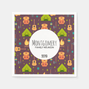 Cool Camping Design Familiereünie Servet