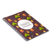 Cool Camping Design Outdoorsy Patroon Notitieboek (Rechterzijde)