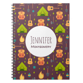 Cool Camping Design Outdoorsy Patroon Notitieboek