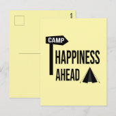 Cool Camping Kaart (Voorkant / Achterkant)