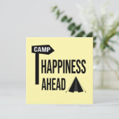 Cool Camping Kaart (Staand voorkant)
