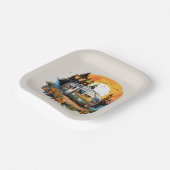 Cool camping liefhebbers feest papieren bordje (Gebogen)