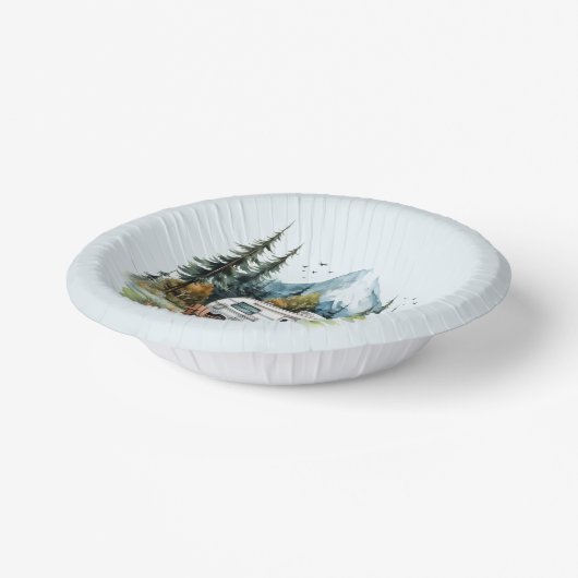 Cool camping liefhebbers feest papieren kommen (Gebogen)