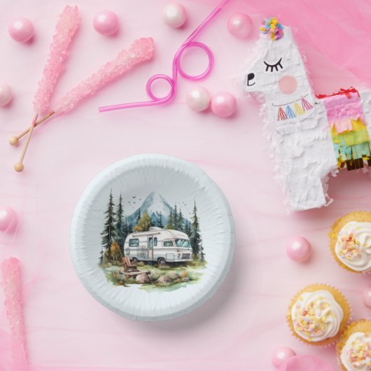 Cool camping liefhebbers feest papieren kommen (Feest)